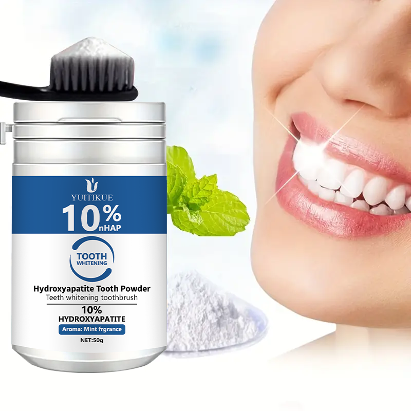 Teeth Whitening Cream - YUTIKUE 10% nHAP Pó de Dentes