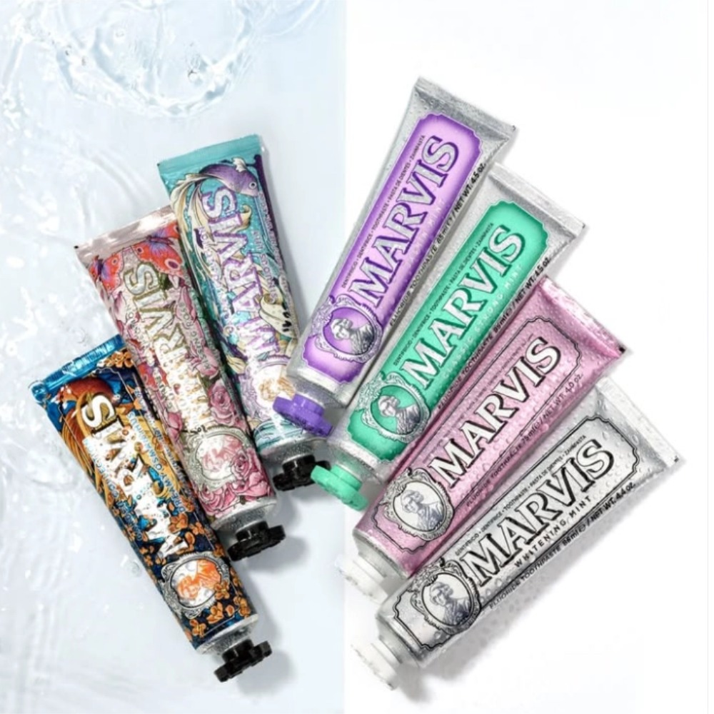 Teeth Whitening Marvis Toothpaste - Pasta de Dente Original Marvis Whitening