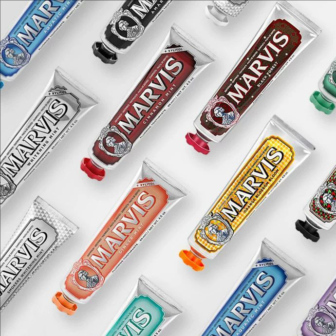 Teeth Whitening Marvis Toothpaste - Pasta de Dente Marvis Whitening Healthmint