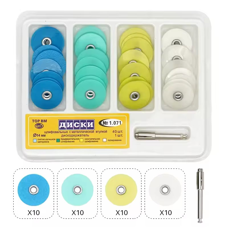Teeth Whitening Express - 40 pçs discos de polimento dental
