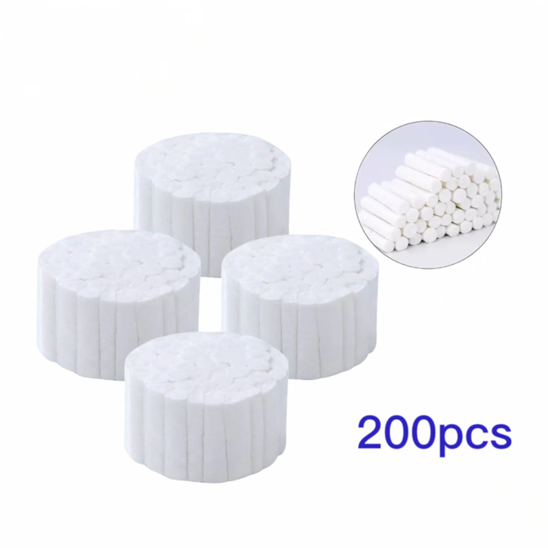 Teeth Whitening Express - 200pcs1000pcs rolos de algodão cirúrgico médico