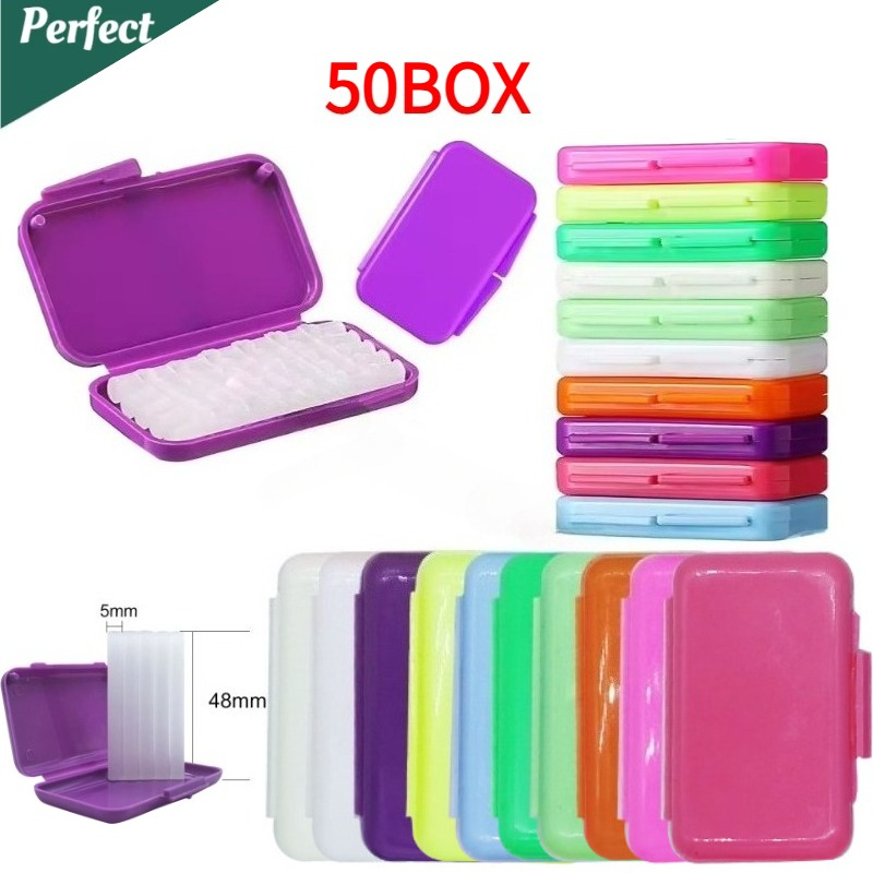 Teeth Whitening Express - 50 caixas de cera ortodôntica dentária
