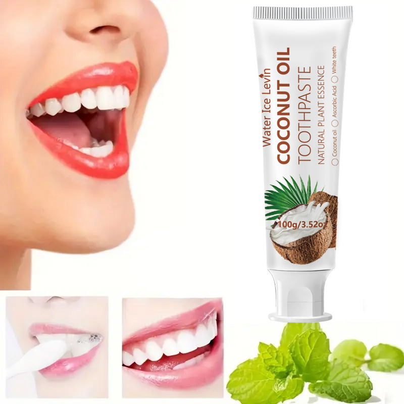 Teeth Whitening Cream - Pasta de Dente de Óleo de