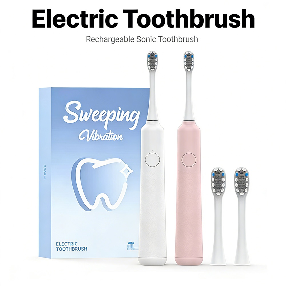 Teeth Whitening Lab - Escova de dentes elétrica sônica DOCOLAB,