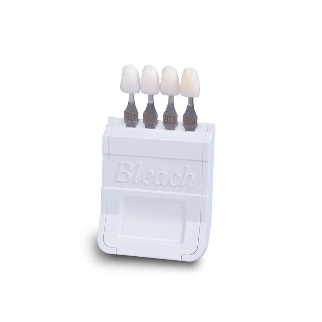 Guia de sombra branqueada dent - Teeth Whitening Bleach avaliação e preço