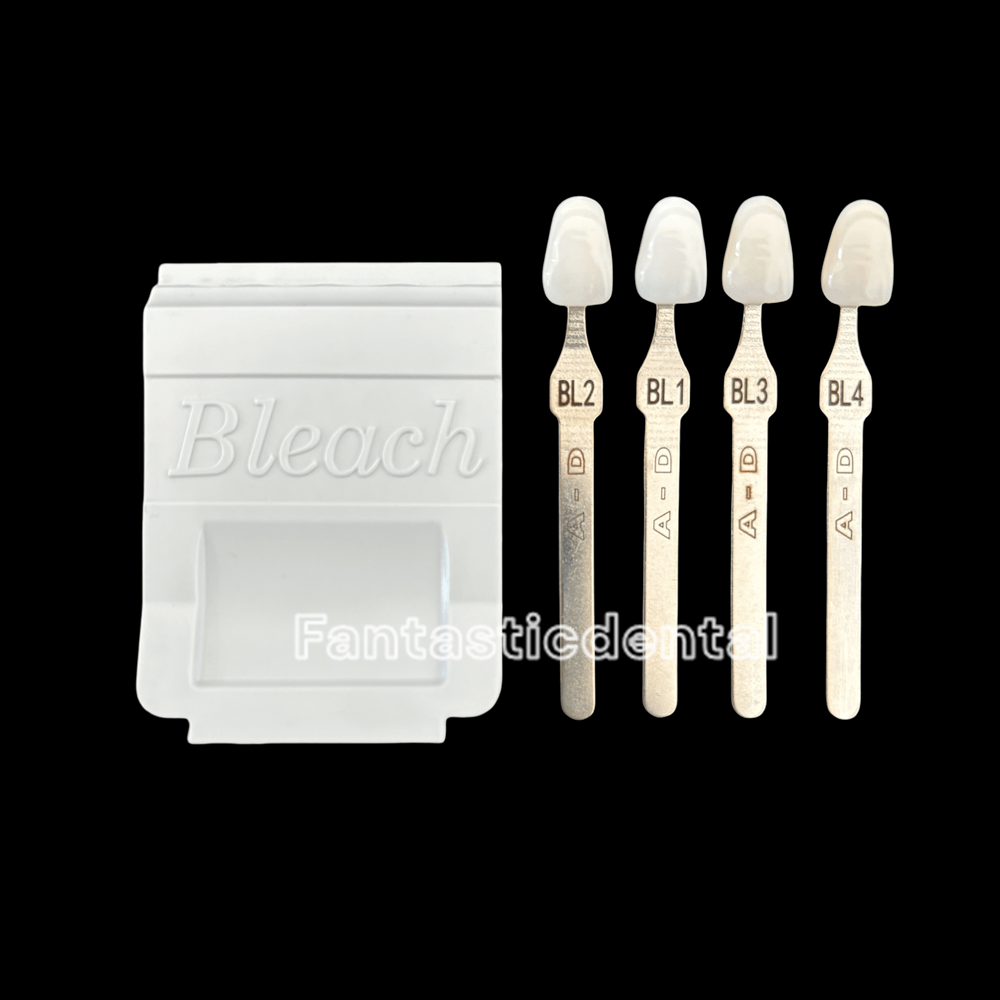 Guia de sombra branqueada dent - Teeth Whitening Bleach avaliação e preço