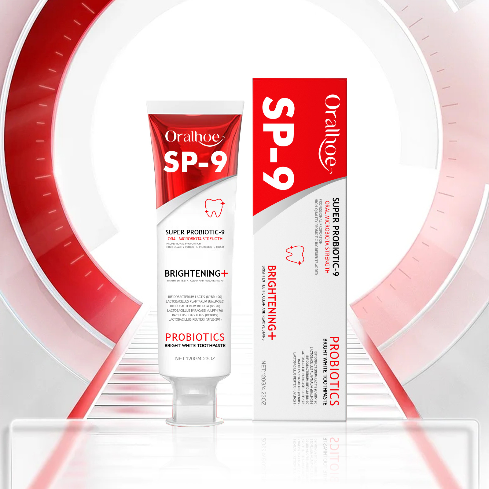 Pasta de Dente Probiótica Sp-9 - Teeth Whitening Cream avaliação e preço