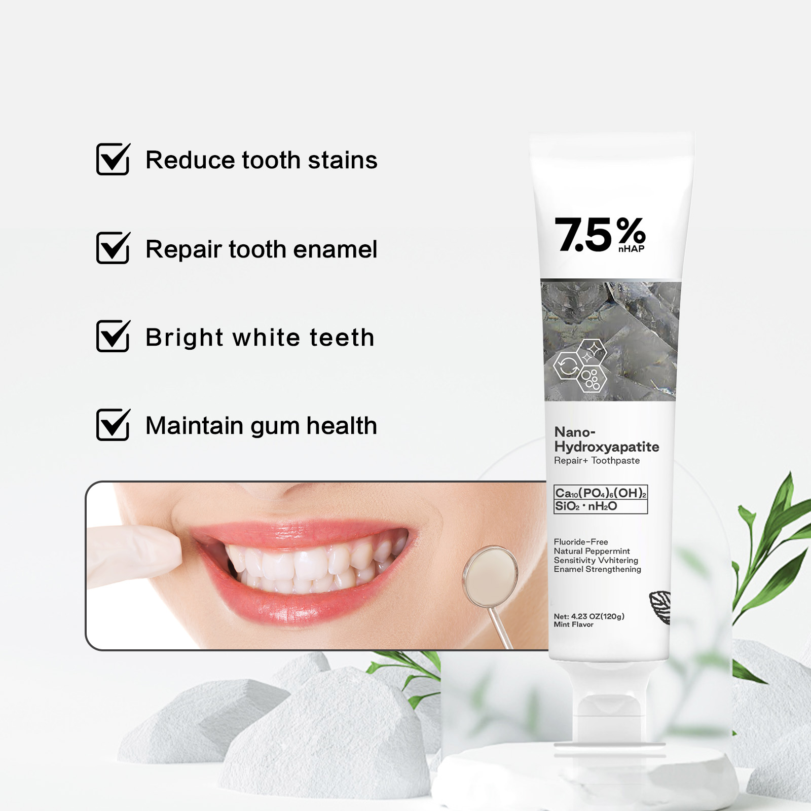 Pasta de Dente com Nano Hidrox - Teeth Whitening Cream avaliação e preço