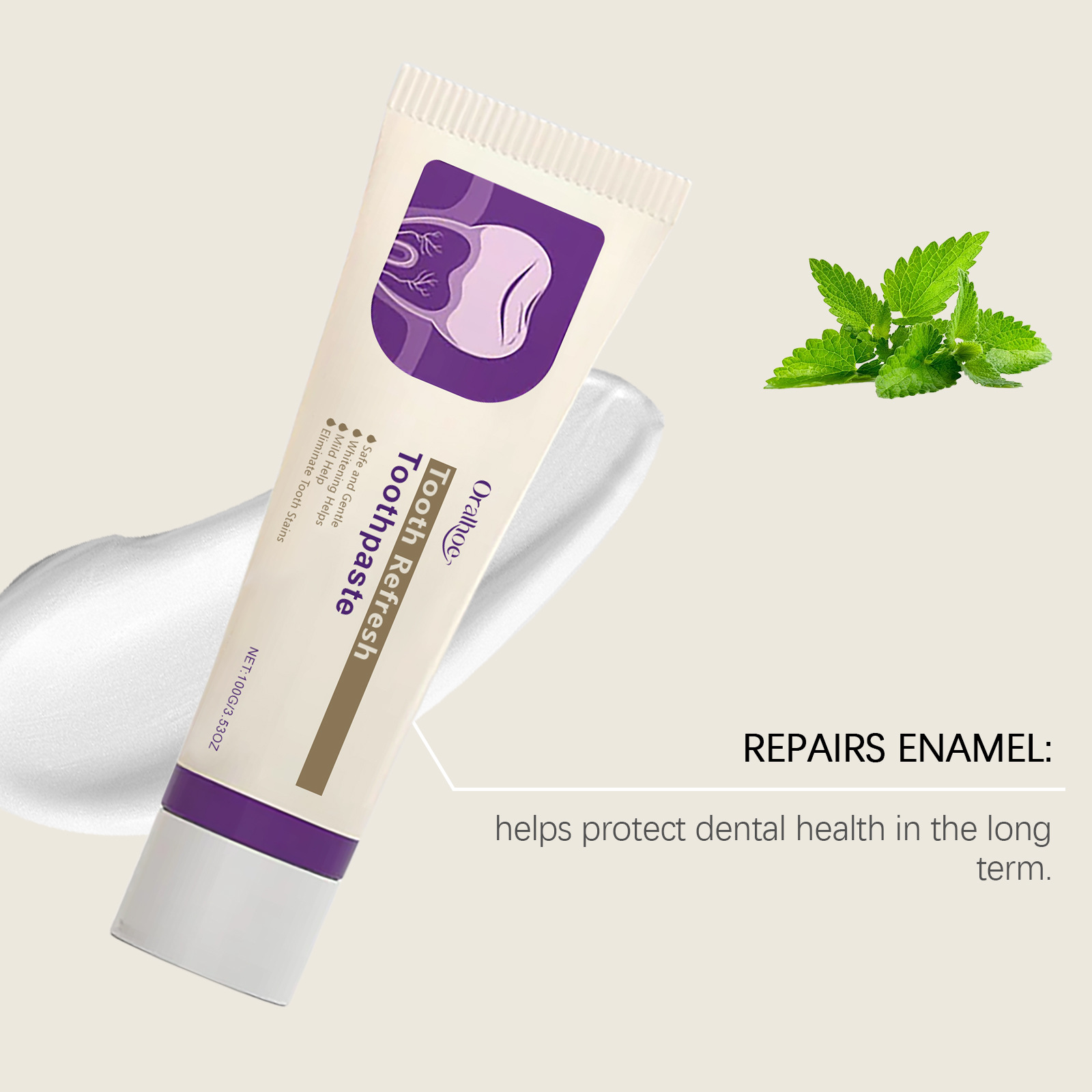 Pasta de Dente Teeth Refresh:  - Teeth Whitening Cream avaliação e preço