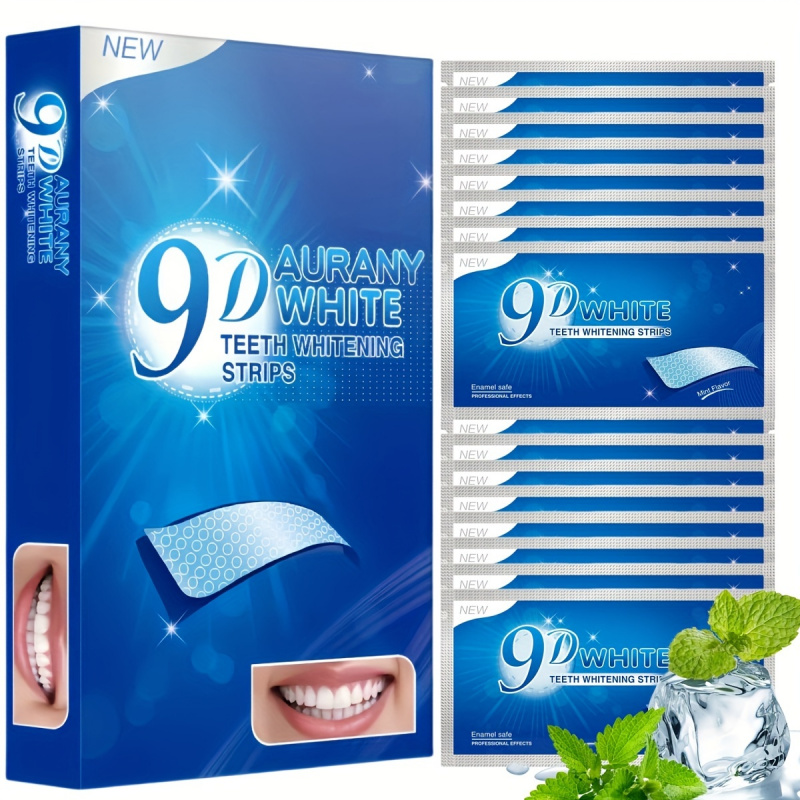 21 pares de tiras de clareamen - Teeth Whitening Near Me avaliação e preço
