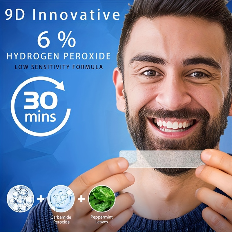 21 pares de tiras de clareamen - Teeth Whitening Near Me avaliação e preço