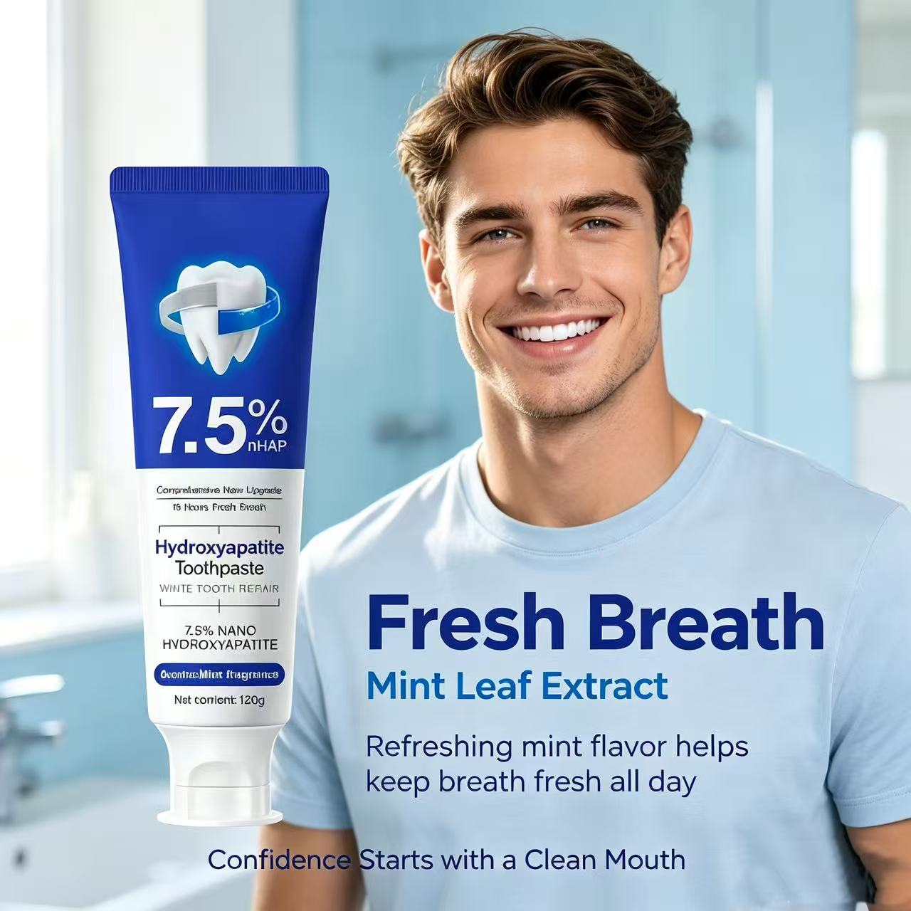 Pasta de Dente com 7,5% de Nan - Teeth Whitening Cream avaliação e preço