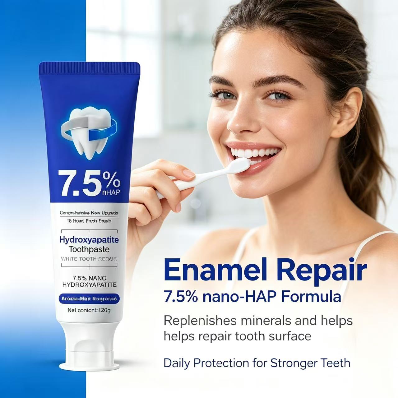 Pasta de Dente com 7,5% de Nan - Teeth Whitening Cream avaliação e preço