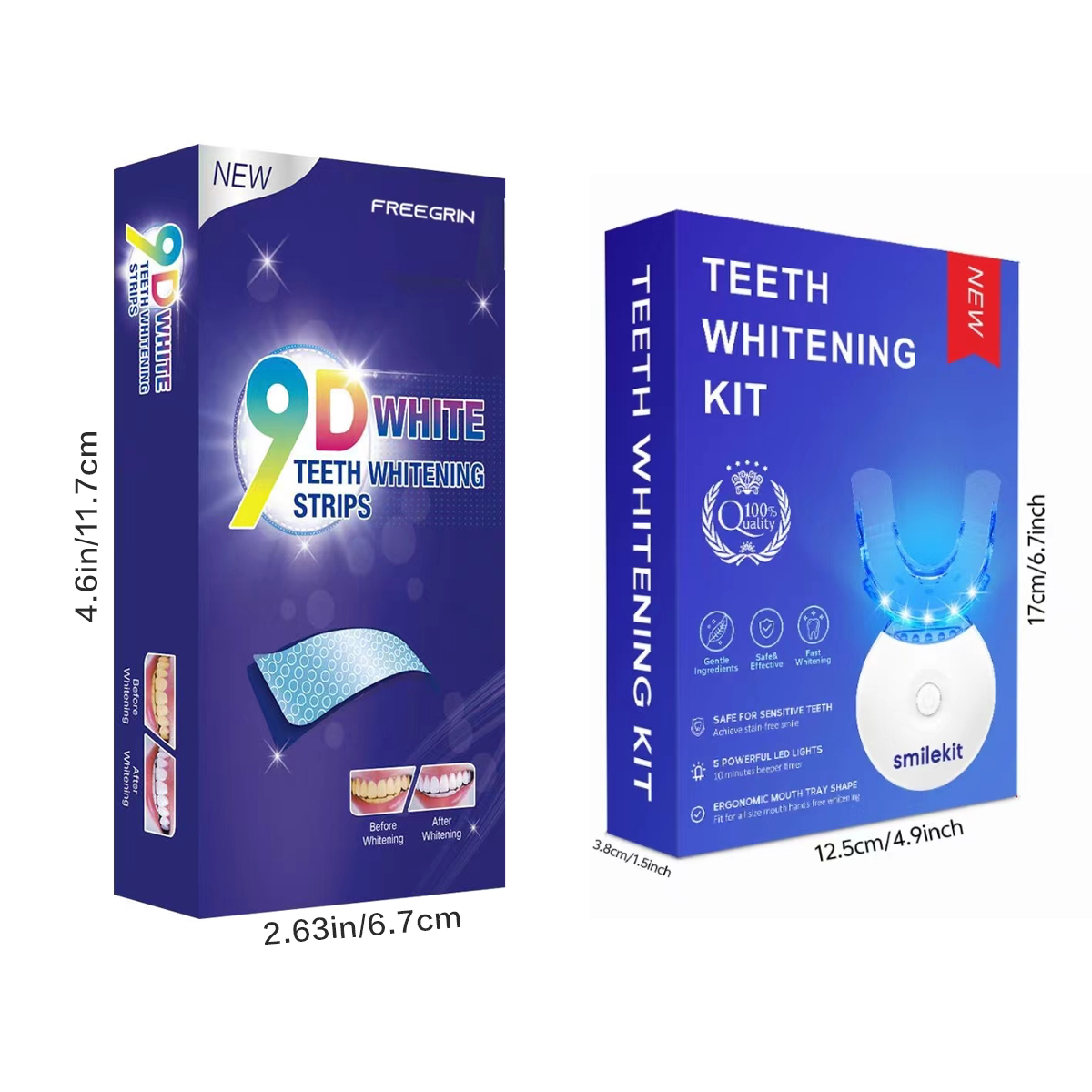 Kit de branqueamento de dentes - Teeth Whitening Cream avaliação e preço