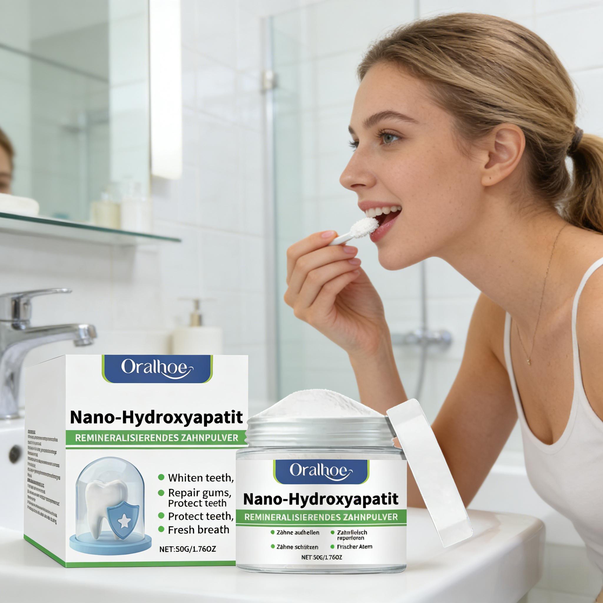 Pó Dental Clareador Oralhoe: L - Teeth Whitening Near Me avaliação e preço