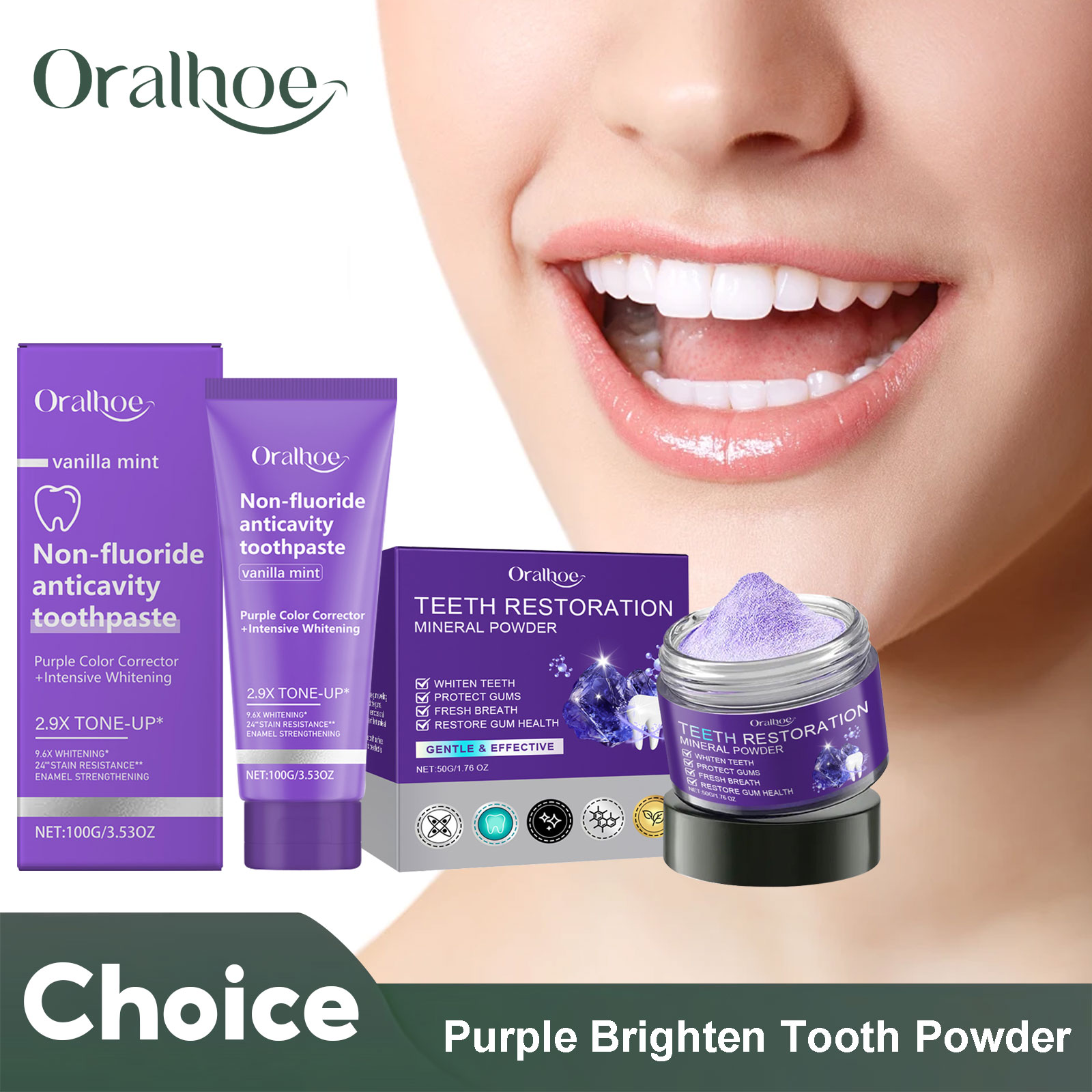 Teeth Restoration Mineral Powd - Teeth Whitening Near Me avaliação e preço