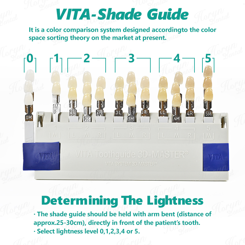 Guia de Cores Vita 3D Master p - Teeth Whitening Lab avaliação e preço